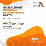 Ikatan Alumni Institut Teknologi Bandung (IA ITB) menggelar sosialisasi Program Keinsinyuran yang bekerjasama dengan Persatuan Insinyur Indonesia (PII), Sabtu (9/7/2022). Foto: @iaitb_official.