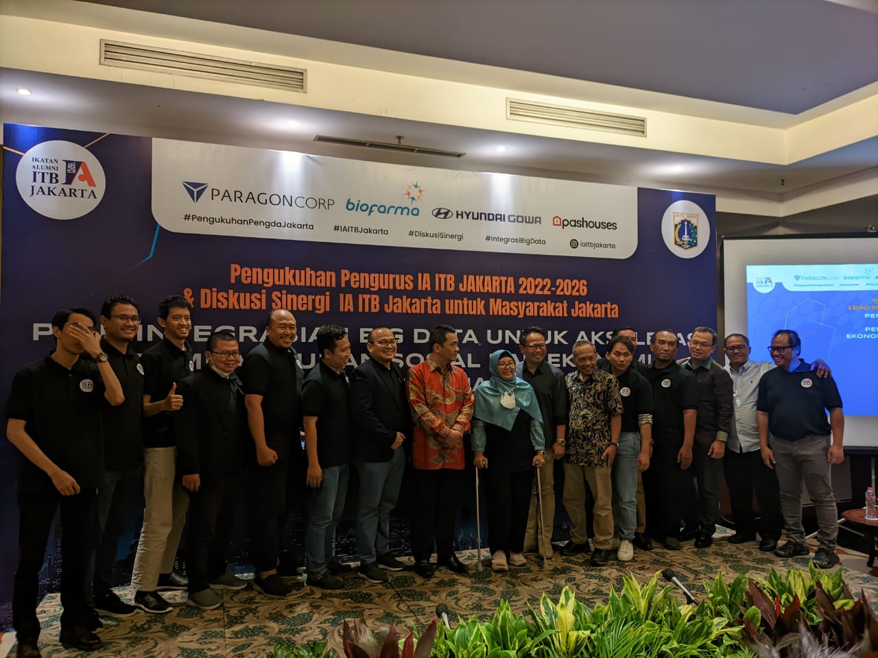 Ikatan Alumni Institut Teknologi Bandung (IA ITB) Jakarta menggelar pengukuhan pengurus IA ITB periode 2022-2026 di Hotel Bidakara, Jakarta, Jumat (16/9/2022). Foto: Istimewa.