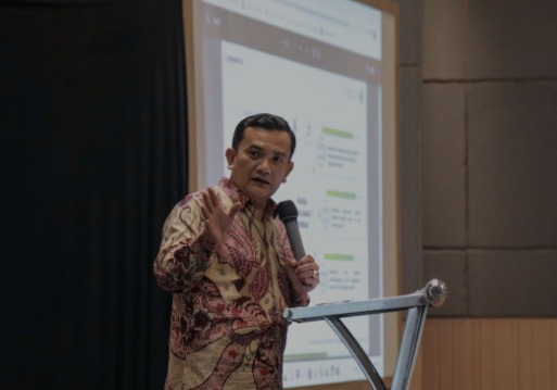 Dedi Supandi menghadiri penutupan Pelatihan Pembinaan Ideologi Pancasila bagi guru yang digelar di Hotel Mercure Bandung City Centre, Kota Bandung, Jumat (21/10/2022). Foto: Disdik Jabar.