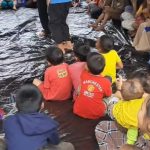 Selain korban meninggal dan dalam pencarian, anak-anak yang ada di posko pengungsian gempa di Cianjur mulai terjangkit berbagai penyakit seperti diare dan gatal-gatal. Foto: @infocianjur.